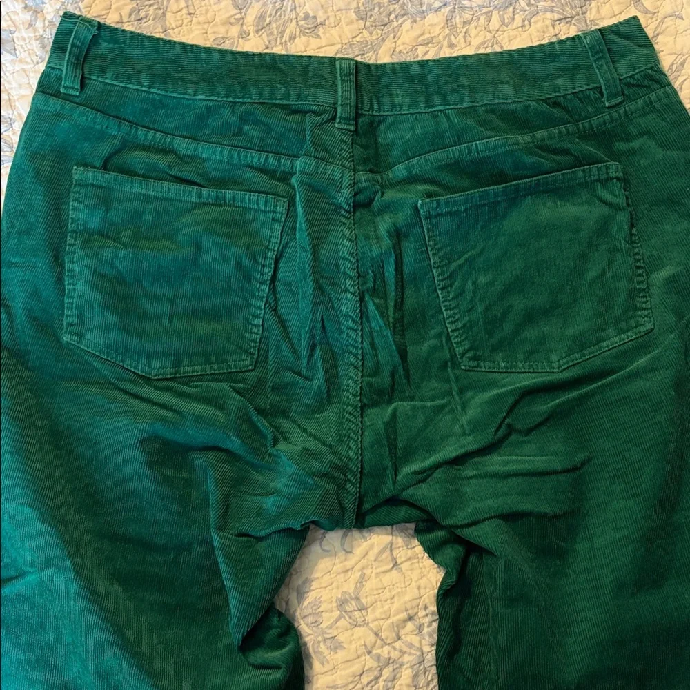 Talbots Green Corduroy Pants - Picture 4 of 5